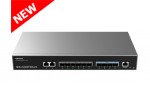 Grandstream GWN7830 Layer 3 Aggregation Managed Switch with 2 Gigabit Ethernet Ports, 6 (1G) SFP and 4 (10G) SFP+ Ports
