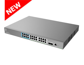 Grandstream GWN7803PH Pro Enterprise 24-Port Gigabit Layer 2++ Managed PoE/PoE++ Switch with 2x SFP+ Uplink Ports