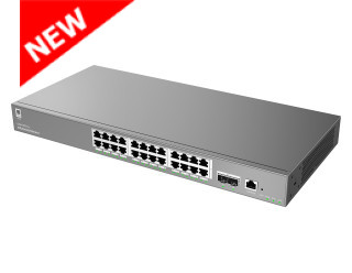 Grandstream GWN7803 Pro Enterprise 24-Port Gigabit Layer 2++ Managed Network Switch with 2x SFP+ Uplink Ports Grandstream GWN7803 Pro Enterprise 24-Port Gigabit Layer 2++ Managed Network Switch with 2x SFP+ Uplink Ports
