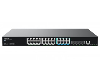 Grandstream GWN7822P 16-Port Multi-Gigabit Layer 3 Managed PoE Switch with 4 SFP+ Ports Grandstream GWN7822P 16-Port Multi-Gigabit Layer 3 Managed PoE Switch with 4 SFP+ Ports