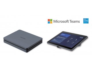 MAXHUB XCore Kit for Microsoft Teams Rooms, includes one XC13T Mini-PC and one TCP20T Touch Control Panel