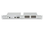 BeroNet 16 FXS FAX Analog VoIP Gateway (incl. BreakOut Box and 4x patch cable)